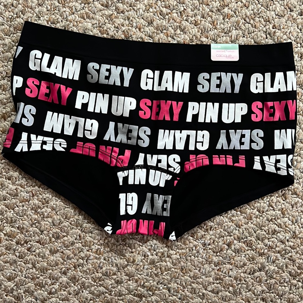 Cacique seamless boyshort panties from Lane Bryant